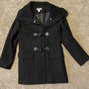 Coldwater Creek Black Pea Coat